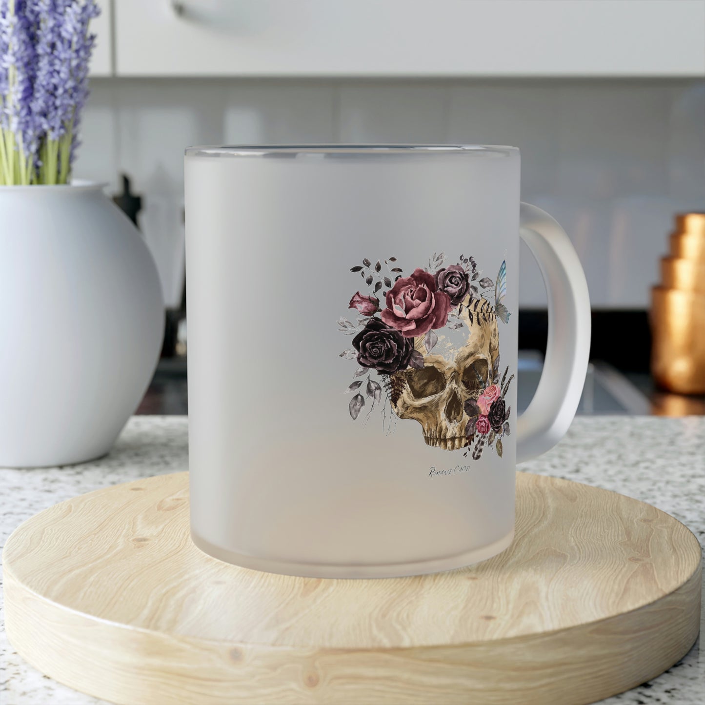 Frosted Glass Mug
