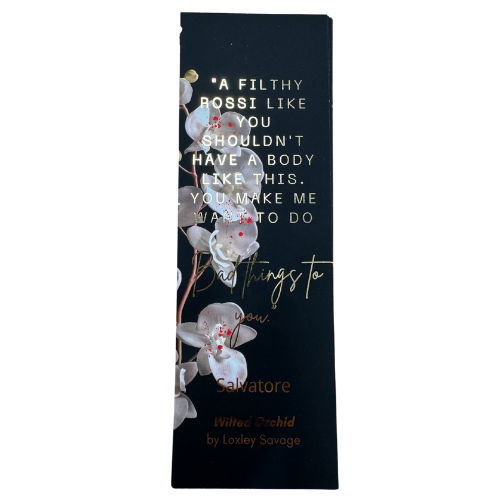 Foiled Bookish Bookmarks