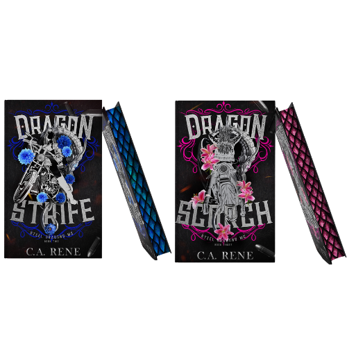 COMPLETE THE SERIES - Books 2 & 3 of Steel Dragons MC by C.A Rene