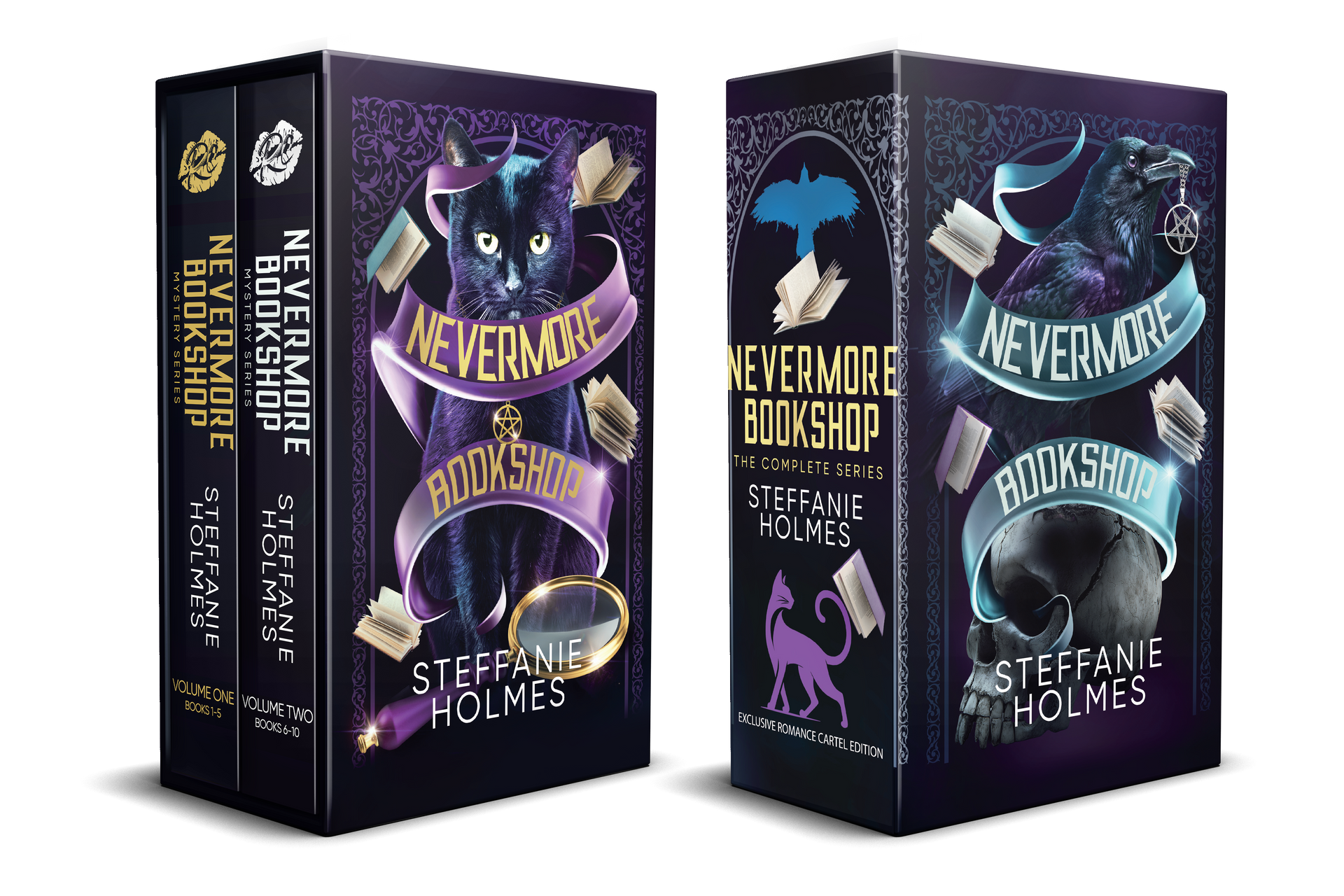 Nevermore Bookshop Mysteries Complete Set | Steffanie Holmes