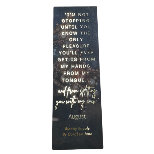 Foiled Bookish Bookmarks