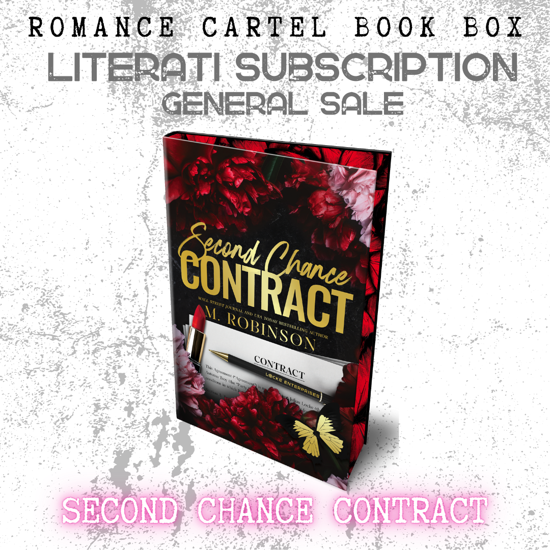 Second Chance Contract by M.Robinson (General Sale of December Literati Subscription Box) in stock