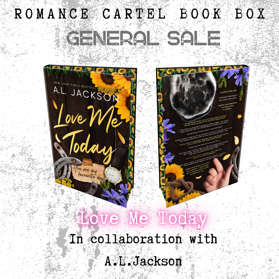 Love Me Today by A.L Jackson (General sale of the August Literati Subscription Box) - in stock