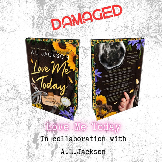 Damaged - Love Me Today by A.L Jackson (General sale of the August Literati Subscription Box) - in stock