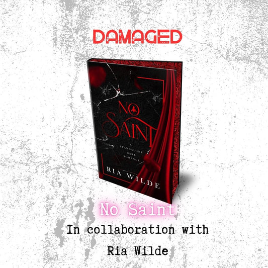 DAMAGED - No Saint by Ria Wilde (General Sale of the September Literati Subscription Box) - in Stock