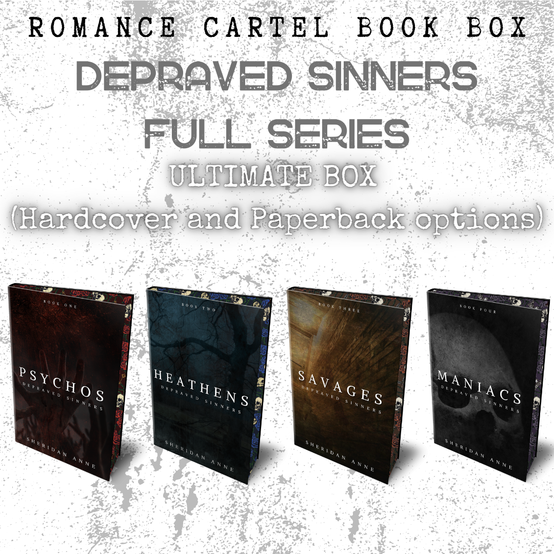Complete set of Depraved Sinners by Sheridan Anne - Ultimate Box
